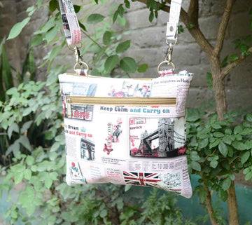 UK Printed Shoulder Bag
